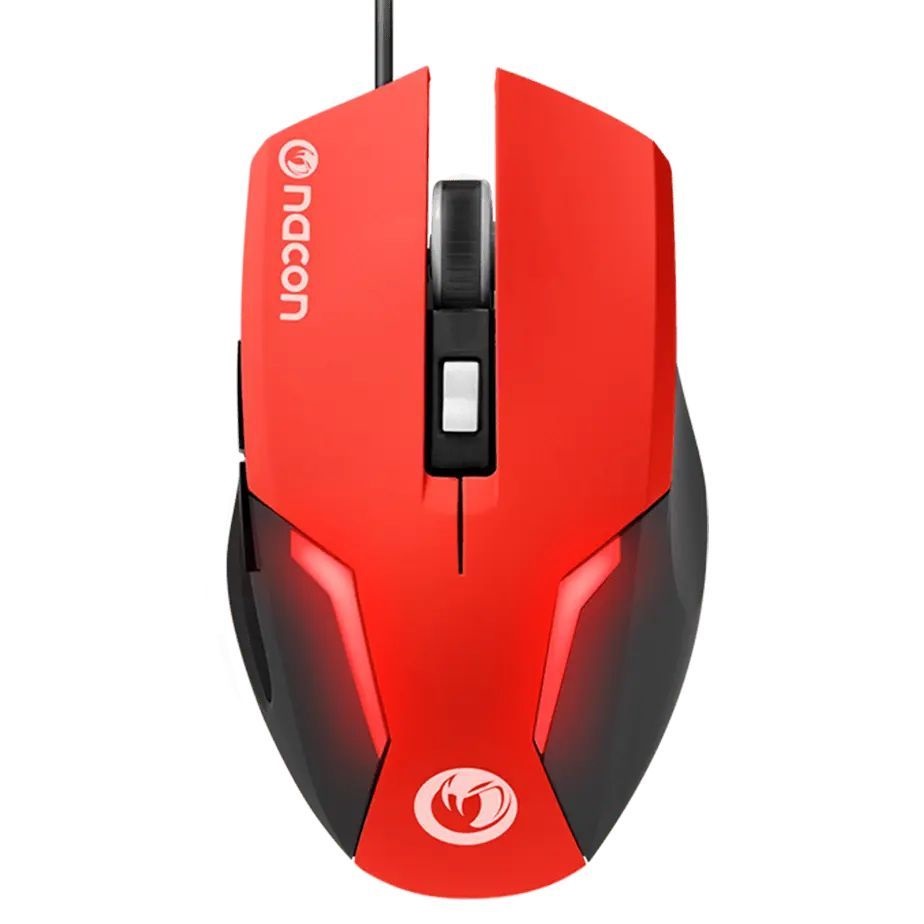 Nacon 2809104 GM-105 piros gamer egér