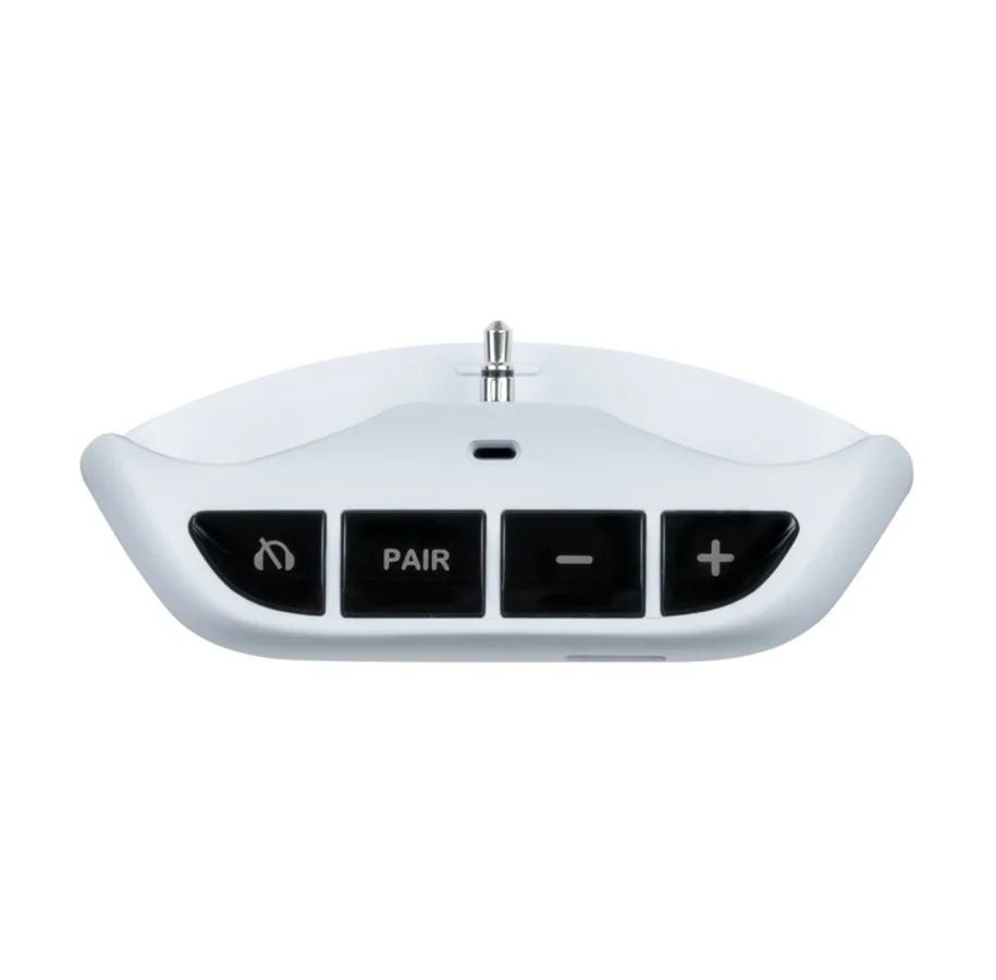 BigBen 2808534 PS5 DualSense kontrollerhez vezeték nélküli fehér audio adapter