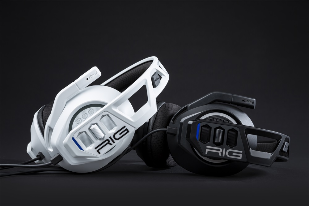 Nacon 2808366 Plantronics RIG 300PRO HS PS5 fekete gamer headset