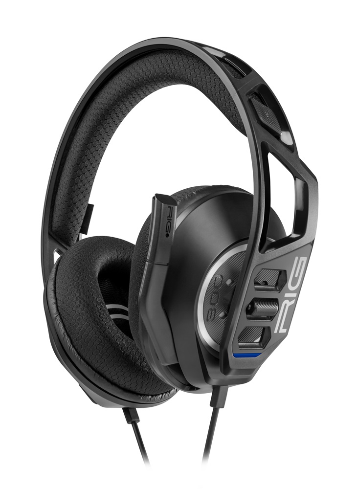 Nacon 2808366 Plantronics RIG 300PRO HS PS5 fekete gamer headset