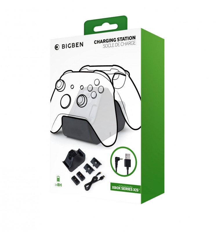 BigBen 2807372 Xbox Series X Dual fekete töltőállomás