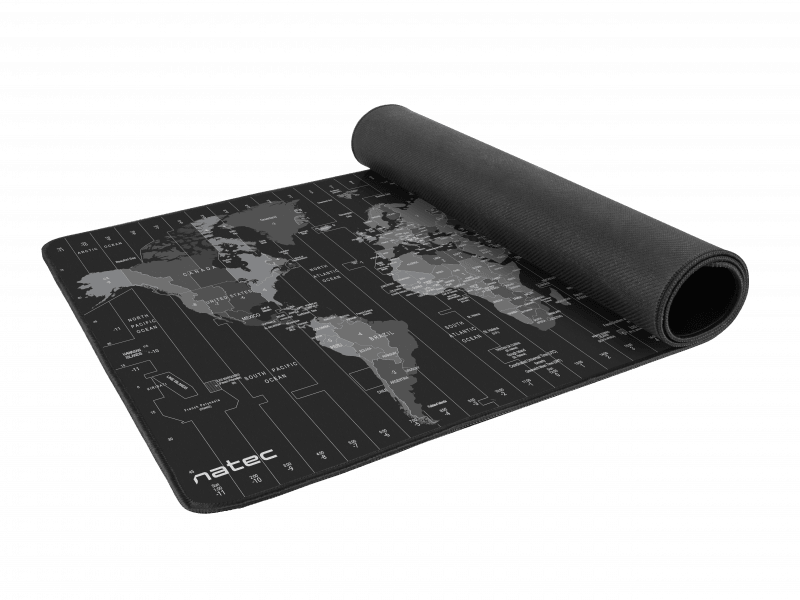 Natec NPO-1119 MAXI Időzónás térkép 800X400mm egérpad