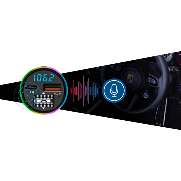 Navitel BHF07 MAX BT kéz nélküli FM transzmitter
