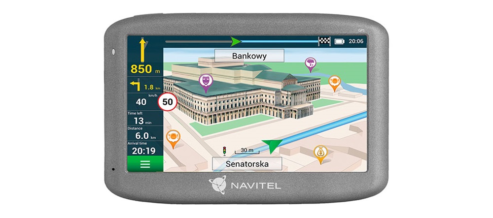 Navitel E505 Magnetic Full Europe 5" GPS autós navigáció