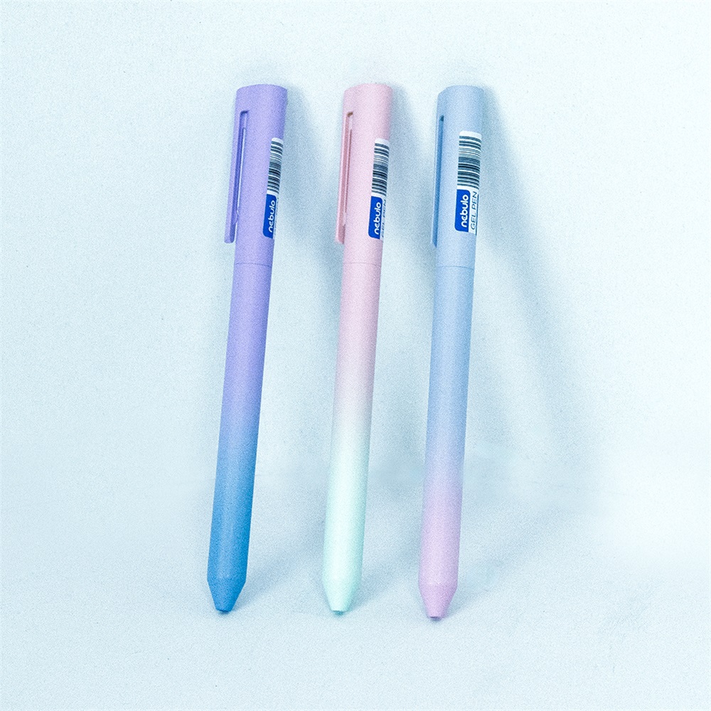 Nebulo 0,5 mm gradiens mintás kék zselés toll