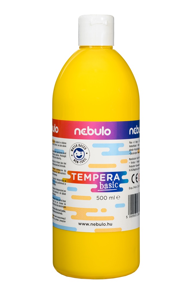 Nebulo 500 ml-es sárga tempera festék