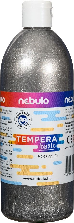 Nebulo 500ml-es ezüst tempera festék