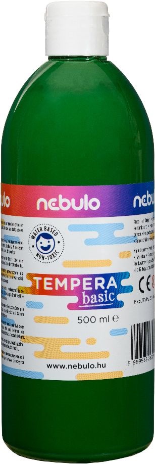 Nebulo 500ml-es zöld tempera festék
