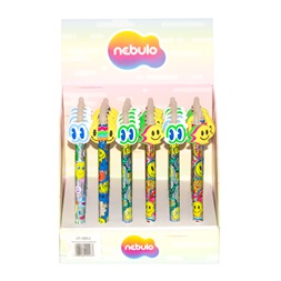 Nebulo Smile radírozható nyomógombos zselés toll