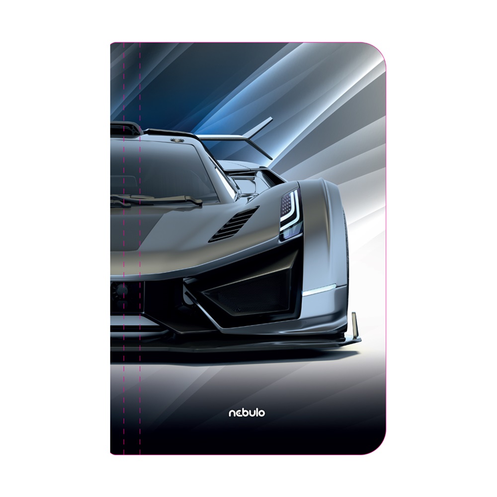 Nebulo Sportautó A4 gumismappa