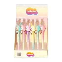 Nebulo Unikornis II radírozható, kupakos zselés toll