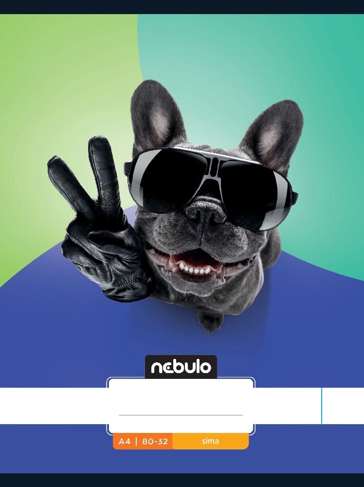 Nebulo Xtreme A4 80-32 tűzött sima füzet