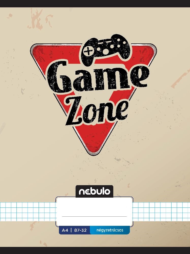 Nebulo Xtreme A4 87-32 tűzött kockás füzet