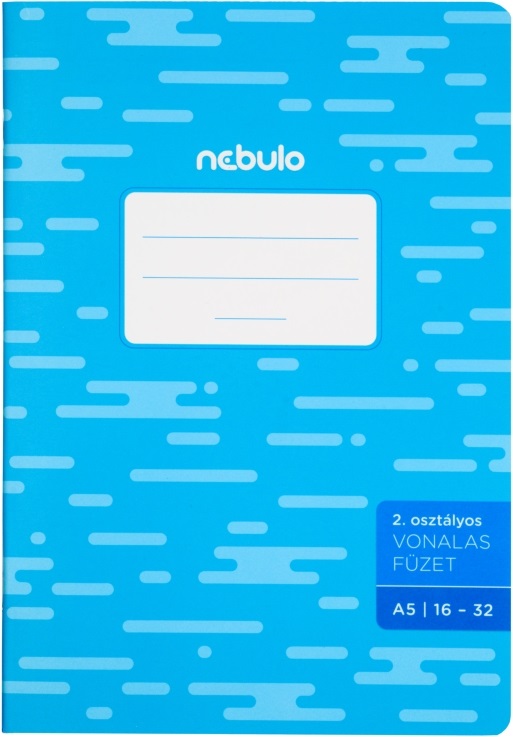 Nebulo basic+ A5 16-32 2. osztályos vonalas füzet