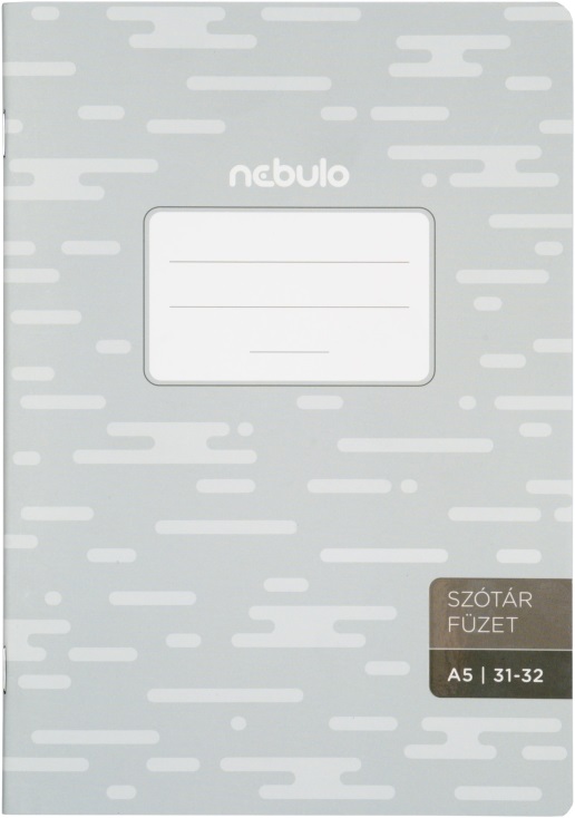 Nebulo basic+ A5 31-32 szótár füzet