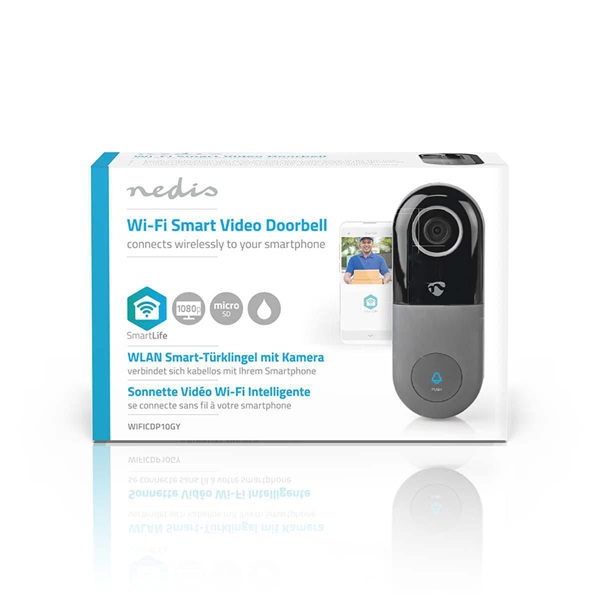 Nedis WIFICDP10GY SmartLife videó kaputelefon
