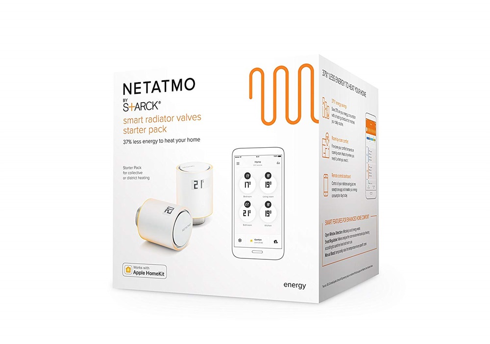 Netatmo Thermostatic Valves Set intelligens radiátor szelep szett