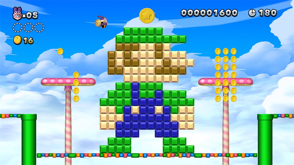 New Super Mario Bros U Deluxe Nintendo Switch játékszoftver