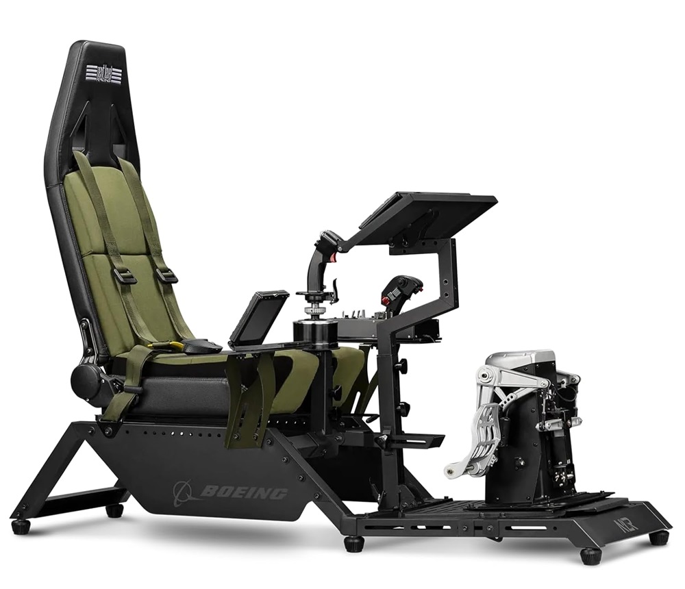 Next Level Racing Boeing Flight Simulator Military szimulátor játékülés