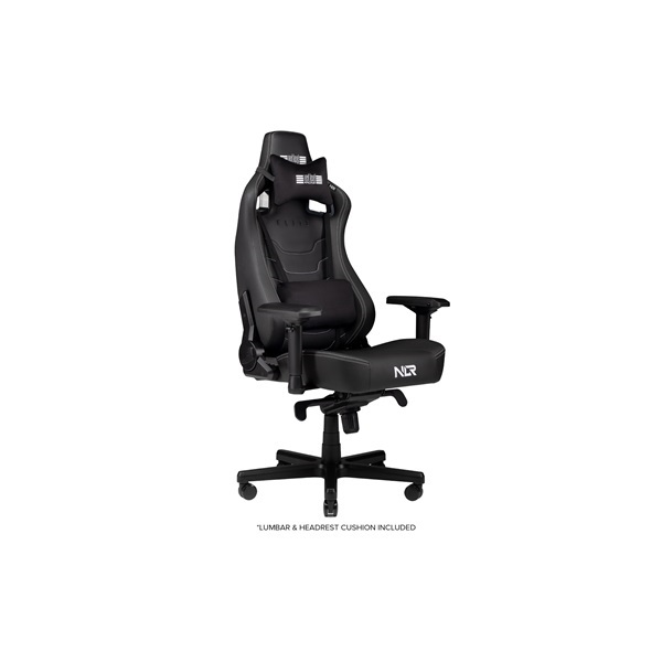 Next Level Racing Elite fekete bőr gamer szék