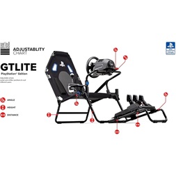 Next Level Racing GT-LITE Playstation Edition szimulátor játékülés