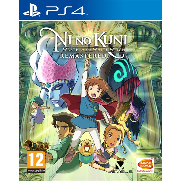 Ni No Kuni: Wrath of the White Witch Remastered PS4 játékszoftver