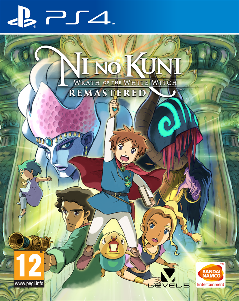 Ni No Kuni: Wrath of the White Witch Remastered PS4 játékszoftver