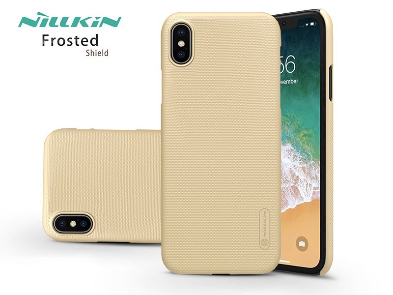 Nillkin NL163171 Frosted Shield iPhone XS Max arany hátlap