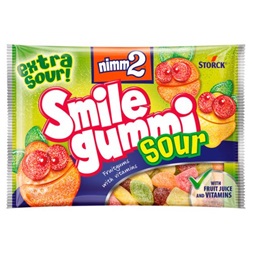Nimm2 Smilegummi 100g savanyú gumicukor