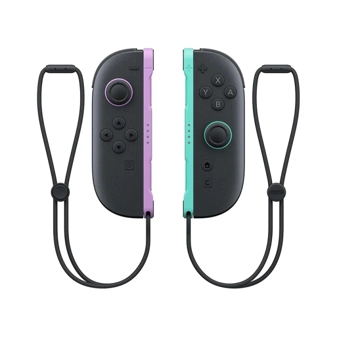 Nintendo Switch 2 N2P107 Joy-Con 2 világos szürke-lila csuklópánt