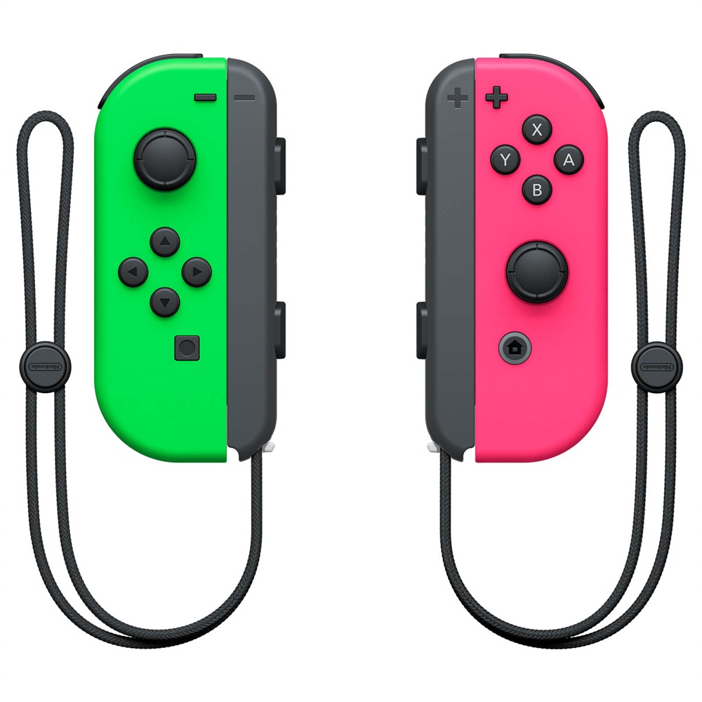 Nintendo Switch NSP075 Joy-Con Neon Green/Neon Pink zöld-pink kontroller pár