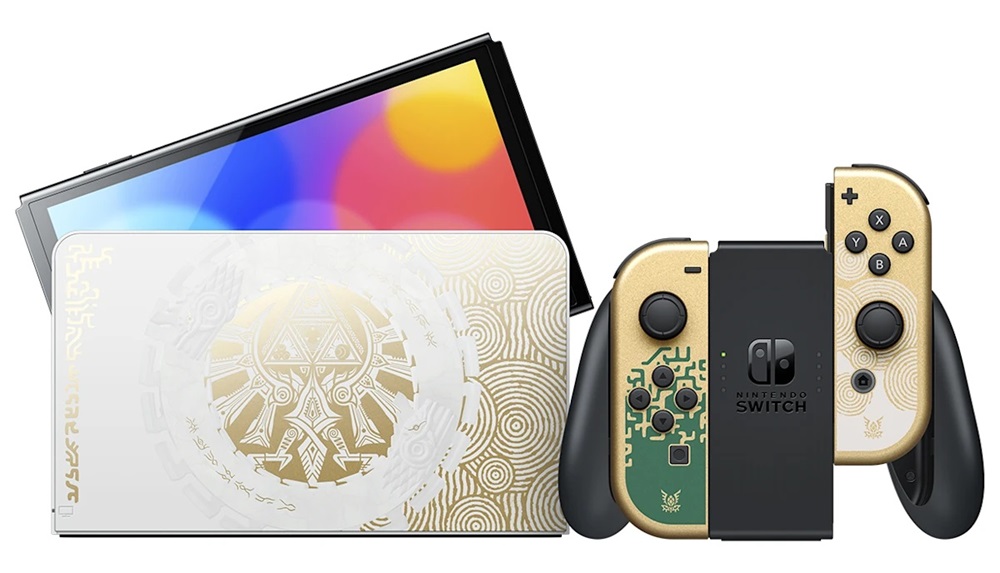 Nintendo Switch OLED Modell The Legend of Zelda: Tears of the Kingdom Special Edition játékkonzol