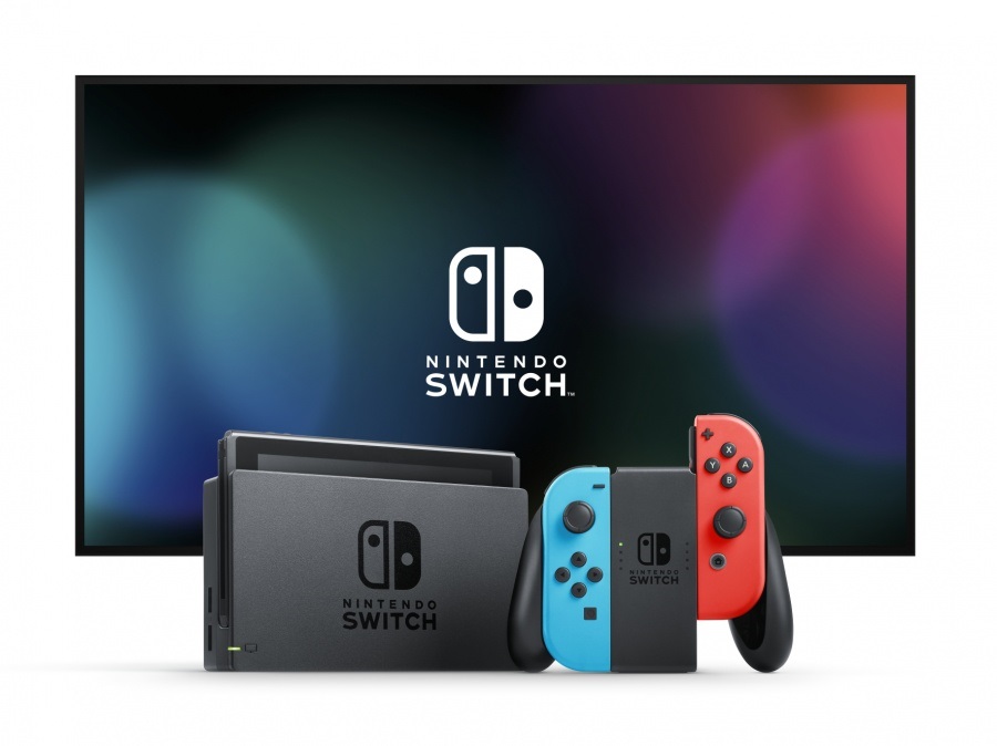 Nintendo Switch Neon Red & Blue  Joy-Con játékkonzol