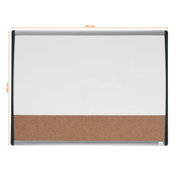 Nobo 585x430mm kombi tábla