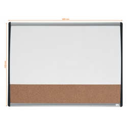Nobo 585x430mm kombi tábla