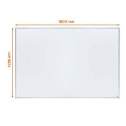 Nobo Essential 180x120cm acél mágneses fehértábla