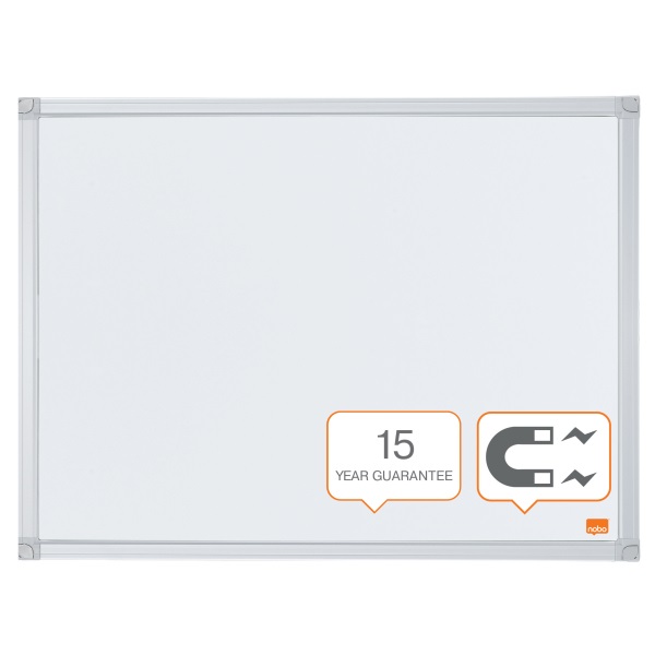 Nobo Essential 60x45cm acél mágneses fehértábla