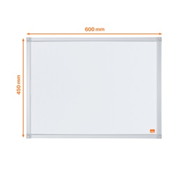 Nobo Essential 60x45cm acél mágneses fehértábla