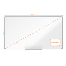Nobo Impression Pro 122x69cm széles képarányú zománcozott mágneses fehértábla