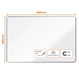 Nobo Premium Plus 150x100cm zománcozott mágneses fehértábla