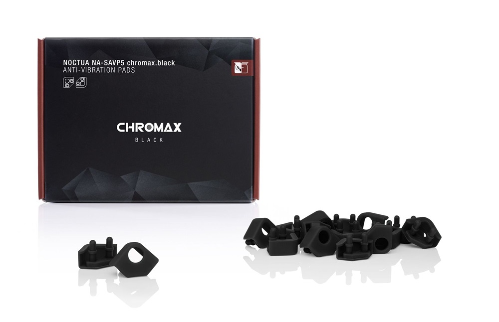 Noctua NA-SAVP5 chromax.black 80/92mm vibráció csökkentő