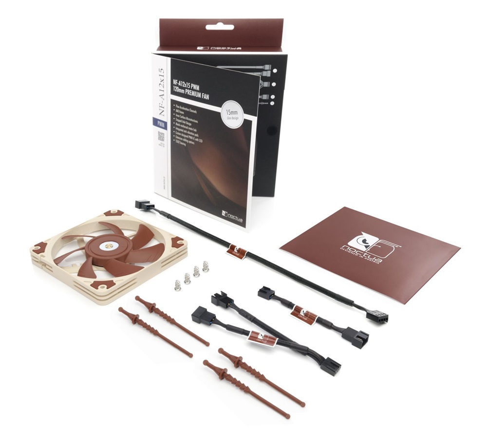 Noctua NF-A12x15 PWM 15mm 12cm ventilátor
