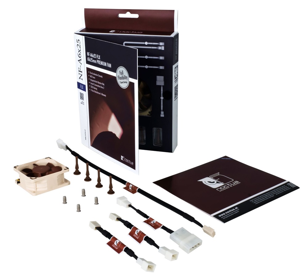 Noctua NF-A6x25-FLX 6cm ventilátor