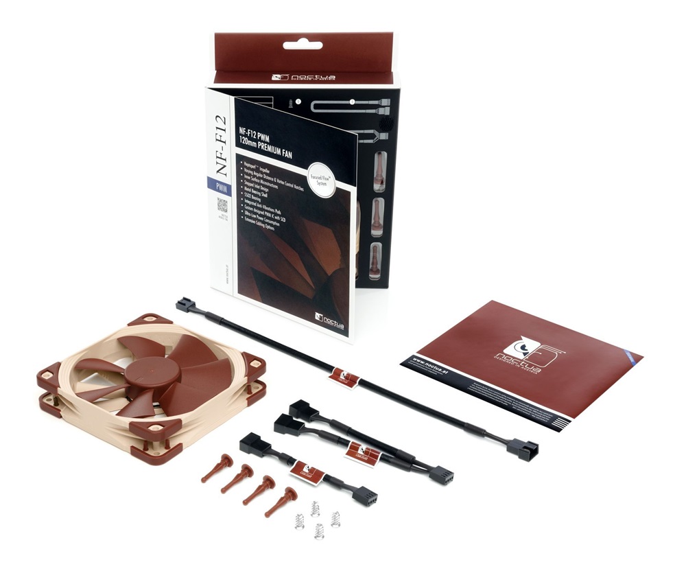 Noctua NF-F12-PWM 12cm ventilátor