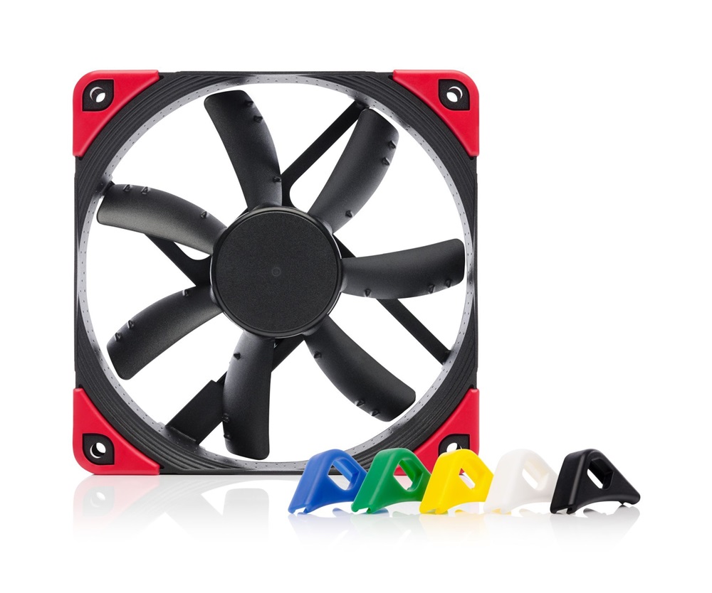 Noctua NF-S12A PWM chromax.black.swap 12cm ventilátor