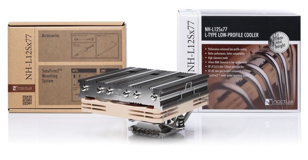 Noctua NH-L12Sx77 120mm processzor hűtő