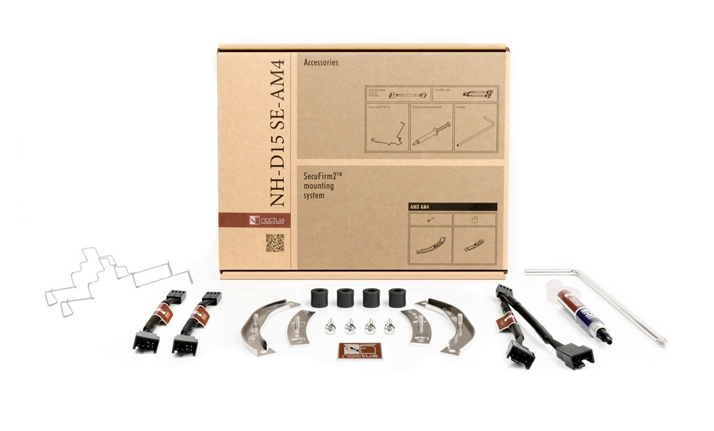 Noctua NH-D15 SE-AM4 14cm AM4 processzor hűtő