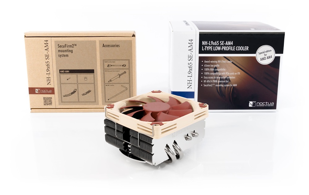 Noctua NH-L9x65 SE-AM4 9cm AM4 processzor hűtő