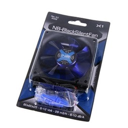 Noiseblocker BlackSilent Fan X1 80mm ventilátor