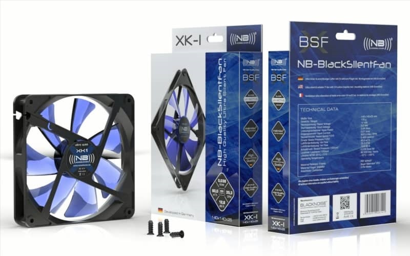 Noiseblocker BlackSilent XK1 140mm ventilátor